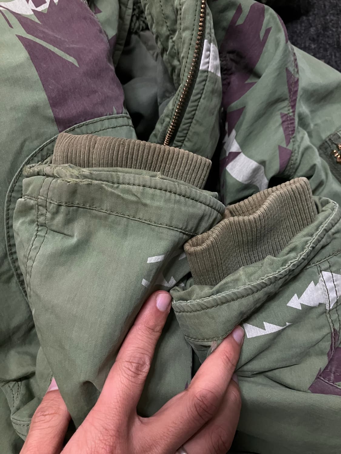 폴로 데님앤서플라이 n3b 나바호 다운 파카 상품이미지6