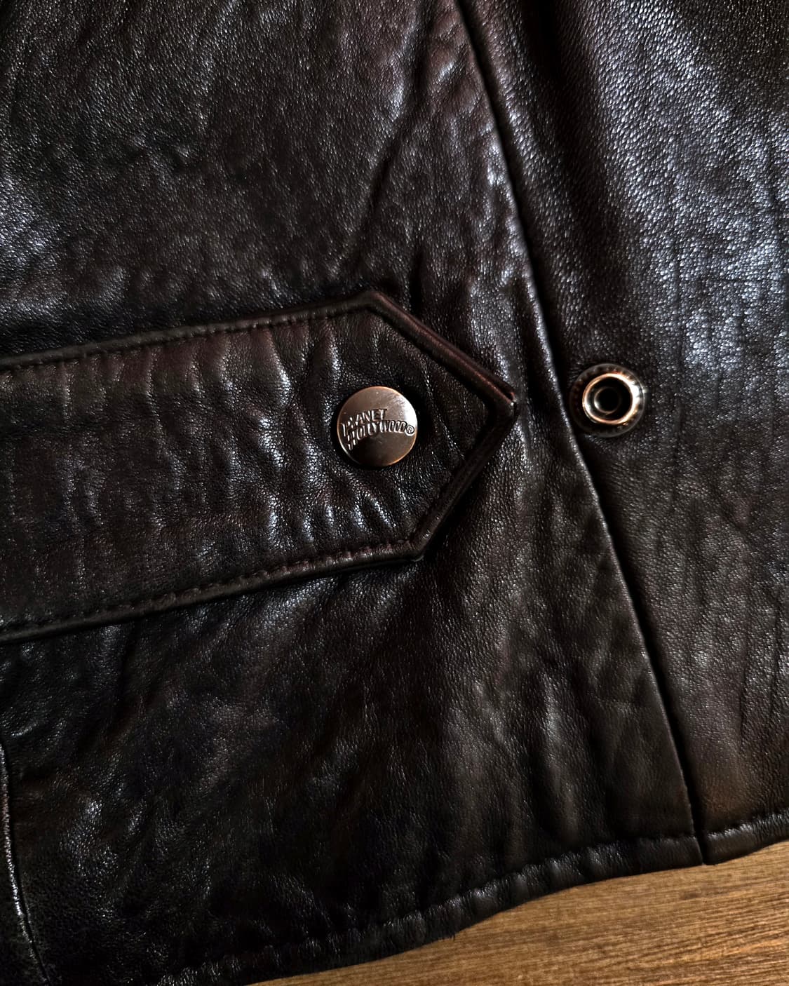 플래닛 헐리우드 레더 카코트 (Planet Hollywood) 상품이미지7