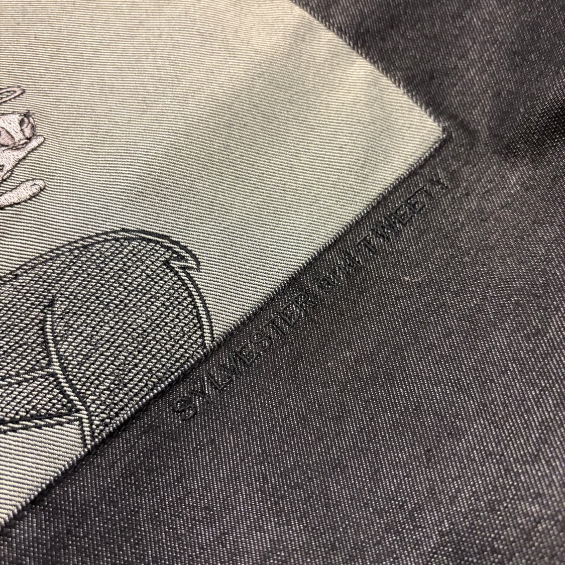 [50] PRIANI 이태리 옴므 트위티 블랙 데님 셔츠 D629 상품이미지5