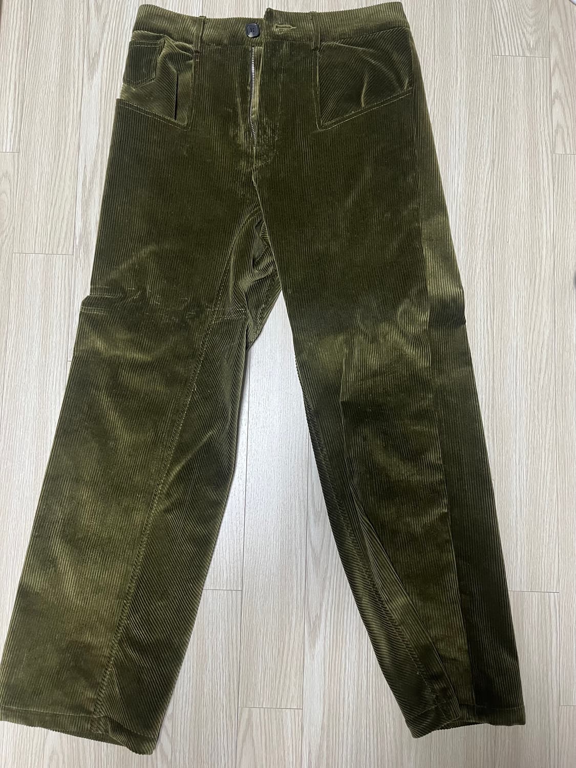 [48] 아이엘 aieul armony trouser khaki 상품이미지4