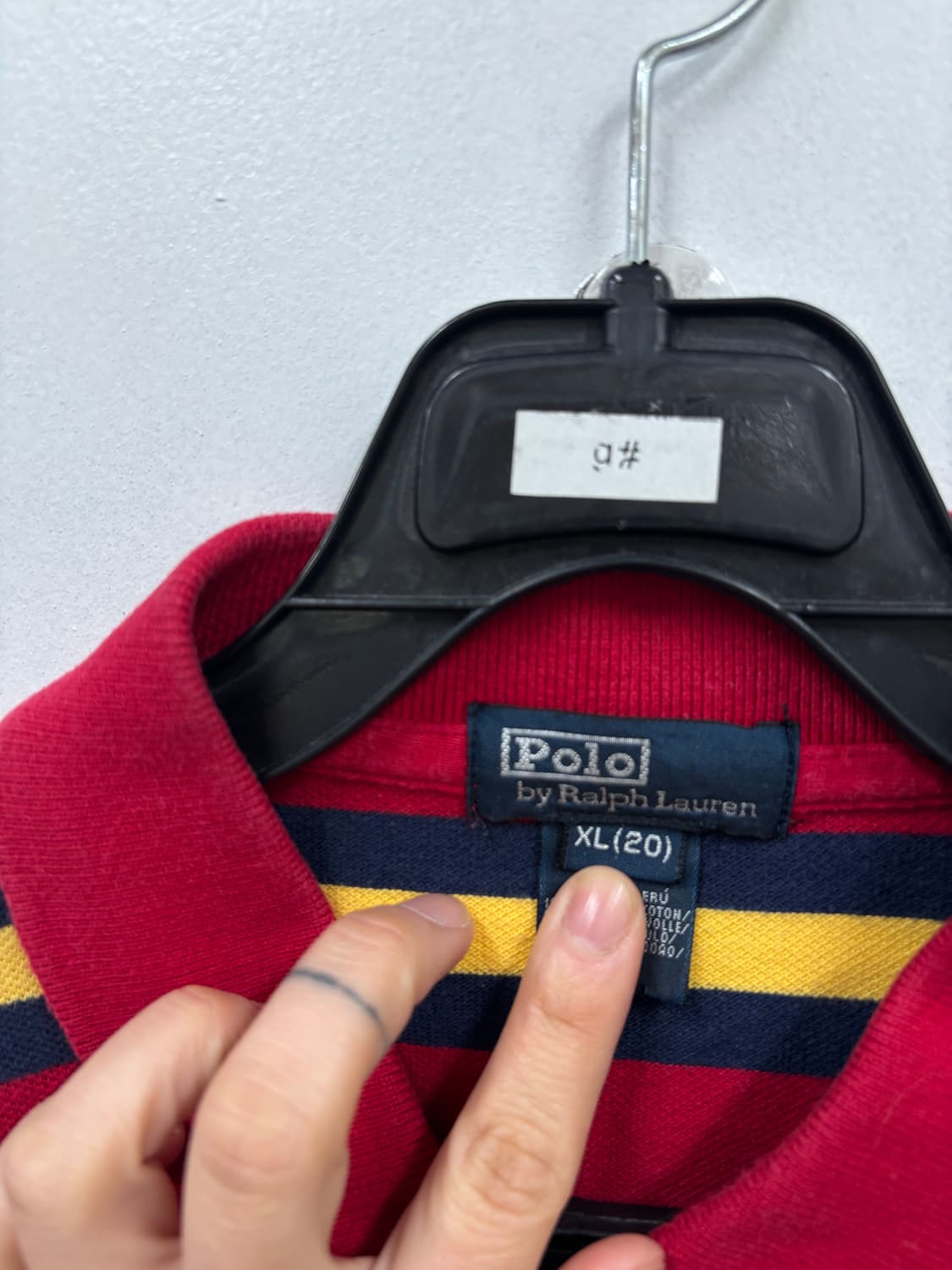 폴로랄프로렌 럭비 긴팔티 상품이미지4