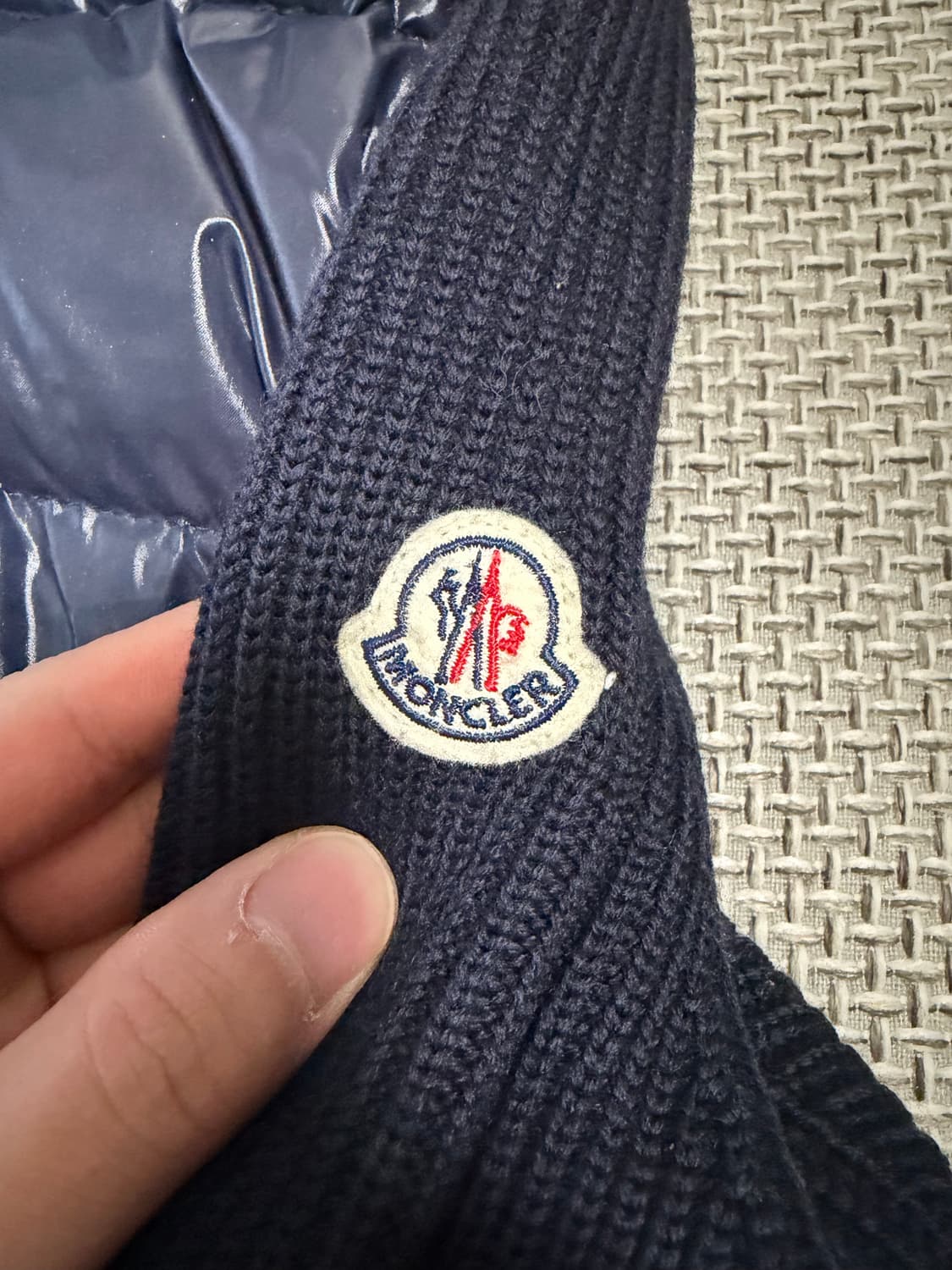 급처 오케이몰구매 몽클레어 니트패딩 xl 상품이미지3