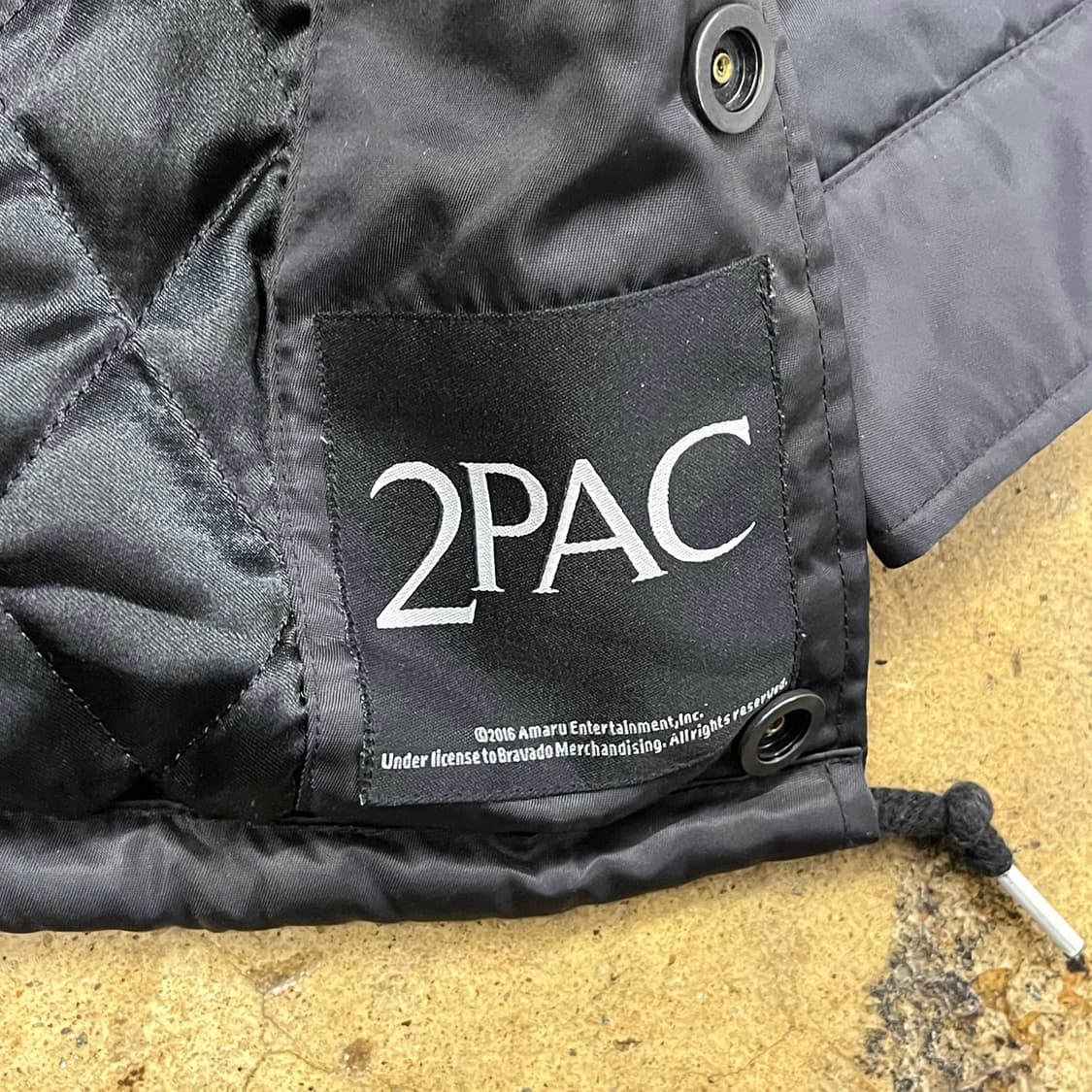 [정품/M] 뉴에라 검정색 코치자켓 프린팅 b18 상품이미지7