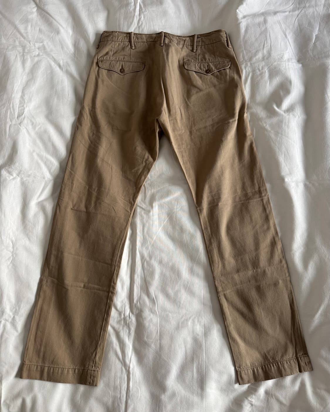 [33] RRL 더블알엘 오피서 치노 팬츠 카키 상품이미지3