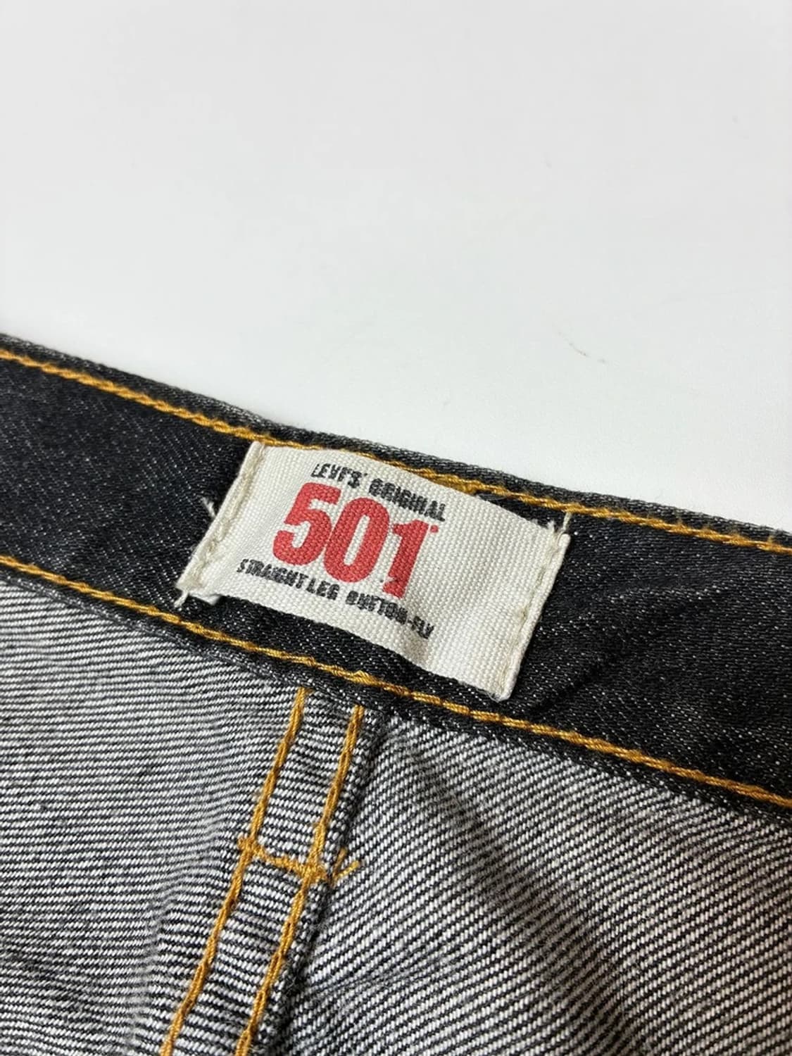 리바이스 501 블랙 스톤 스트레이트 데님 팬츠 PN8872 상품이미지6