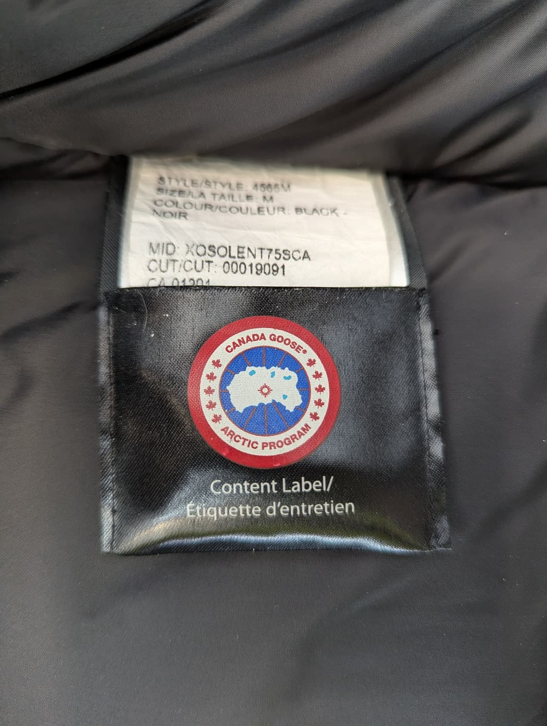 캐나다구스 블랙 패딩 점퍼 상품이미지6