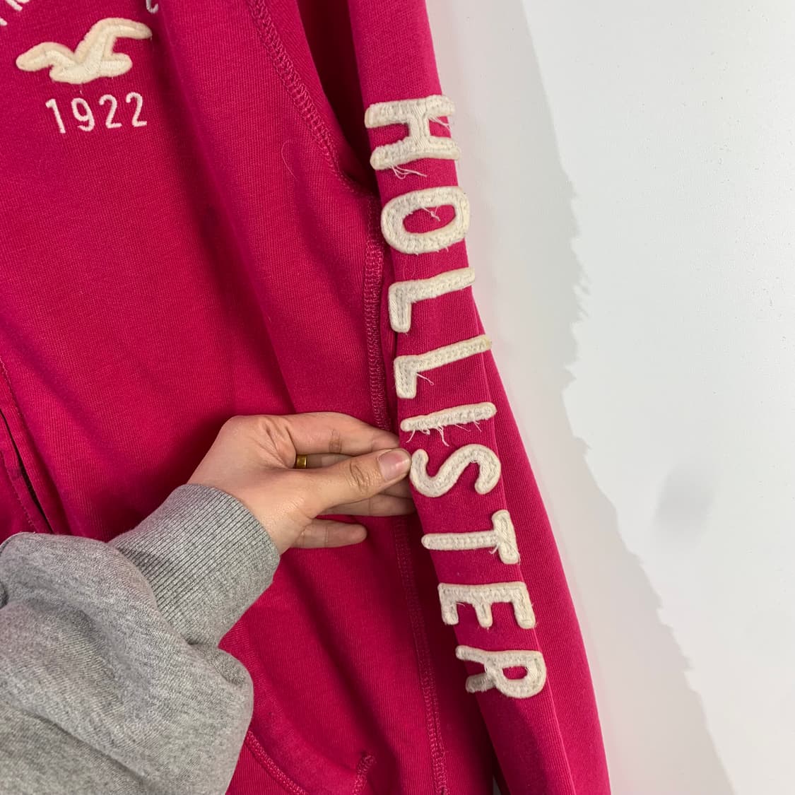 홀리스터 y2k 와투케 찐핑 후드집업 상품이미지5