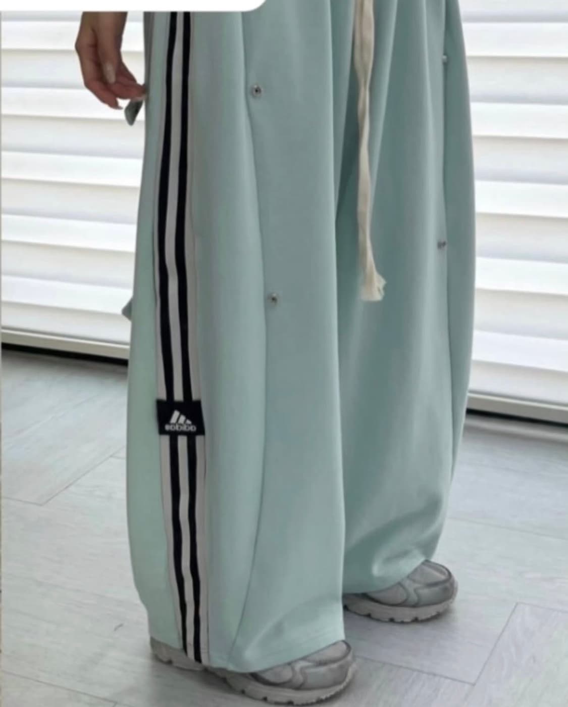 유이브빈티지 아디다스커스텀 똑딱이 팬츠 바지 상품이미지5