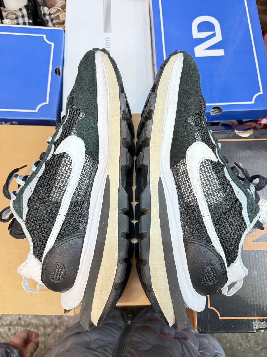 (285) 나이키 X 사카이 베이퍼와플 블랙 화이트 상품이미지3