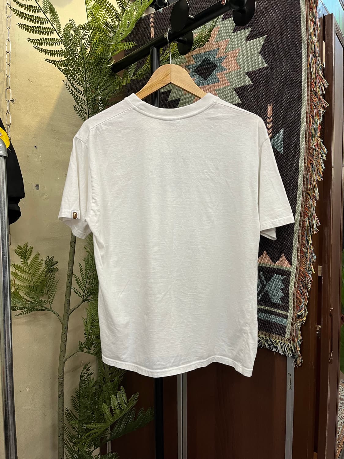 베이프 컬리지 화이트 반팔 티셔츠 #csz695 상품이미지2