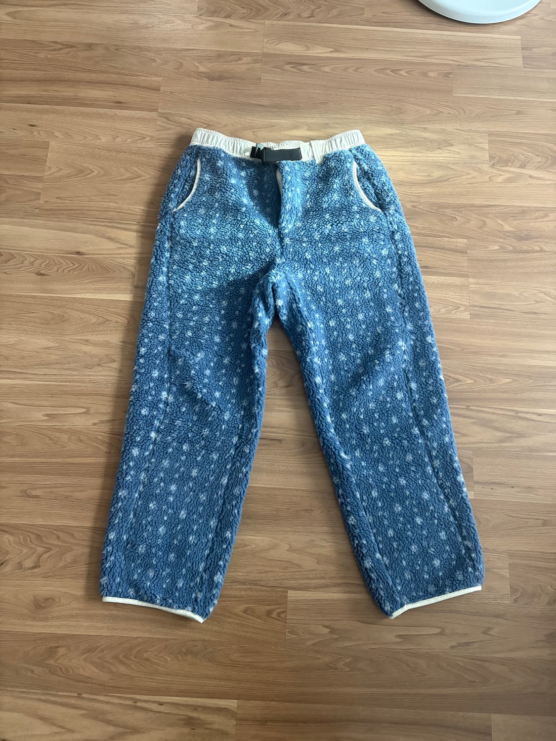 썬러브 쿠로 쉐르파 플리스 팬츠 M 상품이미지4