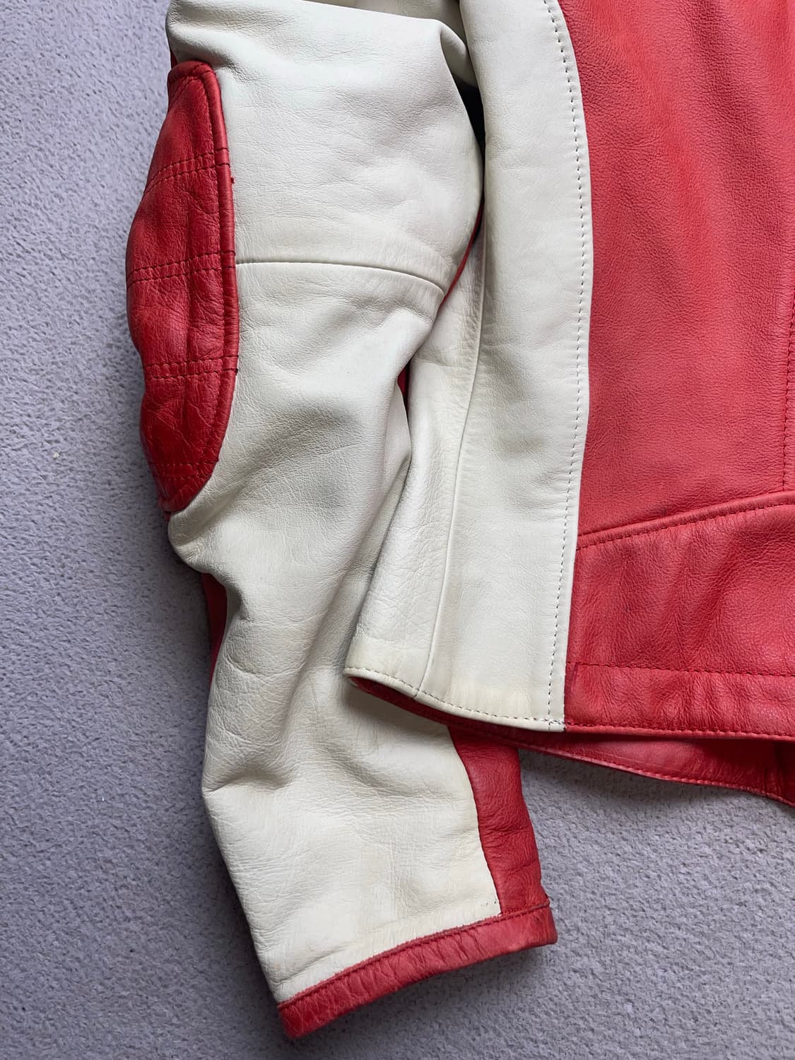 [46] 다이네즈 로라 RED 가죽자켓 상품이미지5