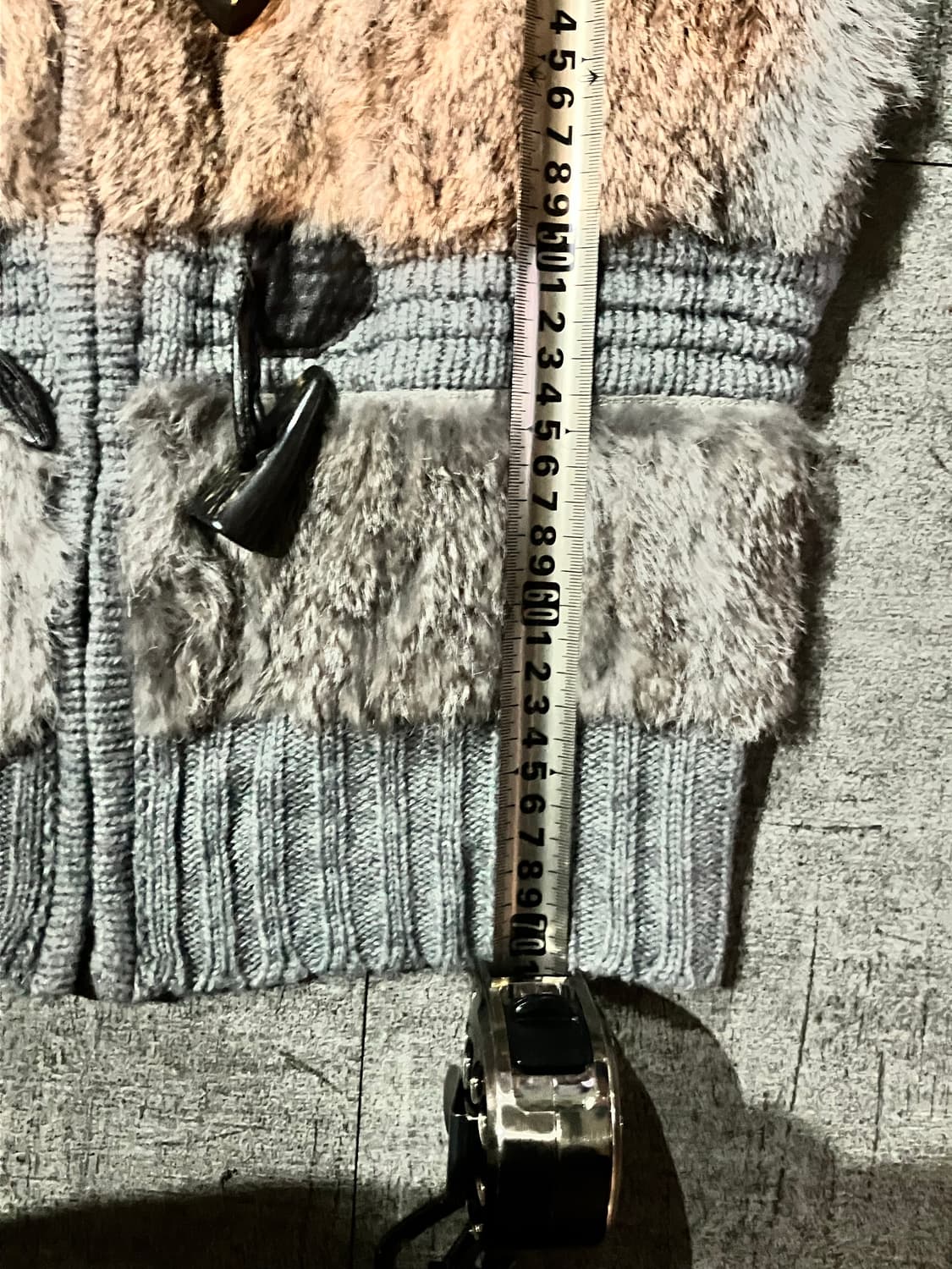 일본빈티지 Lemade 하구미모리걸 아메카지너드남 레빗퍼 더플코트자켓 상품이미지4