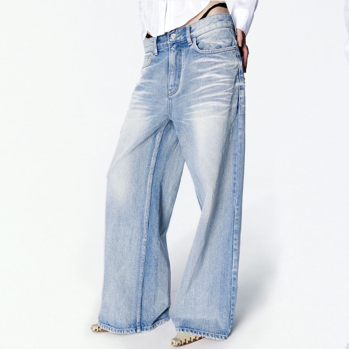 SNYDER WIDE DENIM (BLUE) 01 상품이미지1