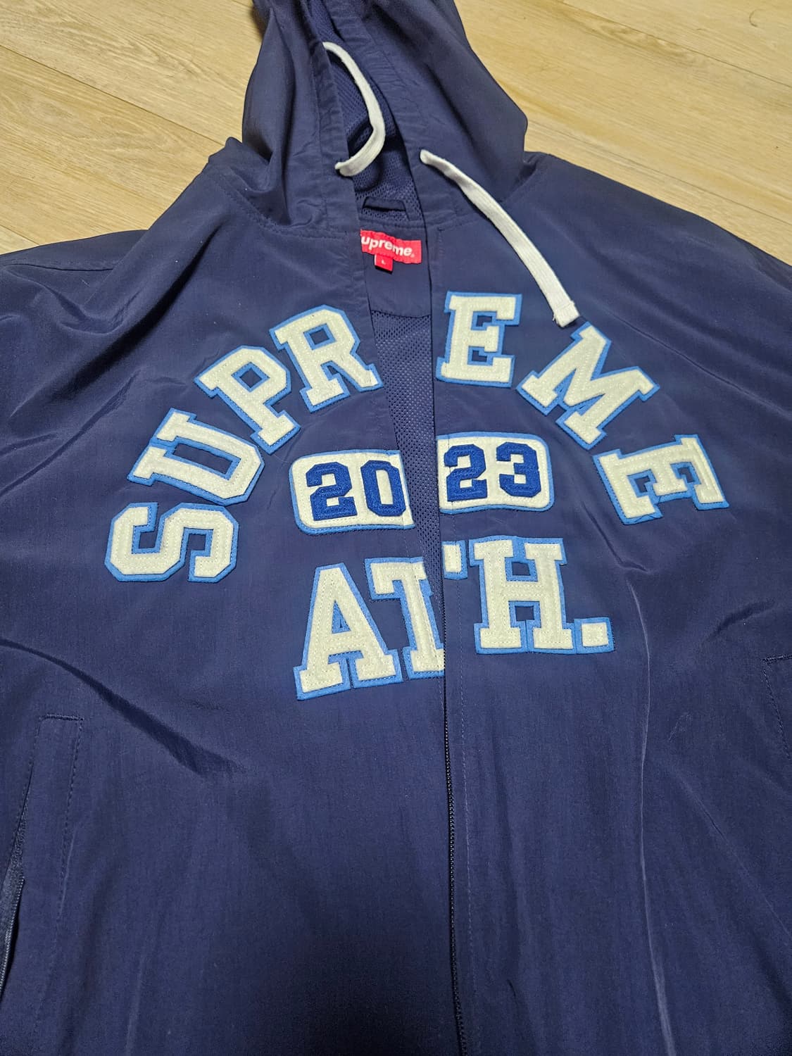 슈프림 ath 2023 집업 네이비 L 상품이미지1