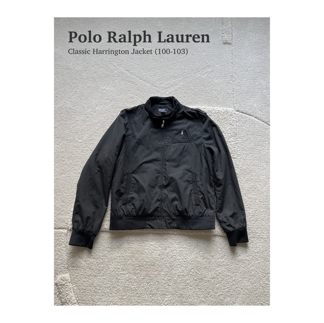 90s 폴로 클래식 헤링턴 자켓 (100-105) 상품이미지1