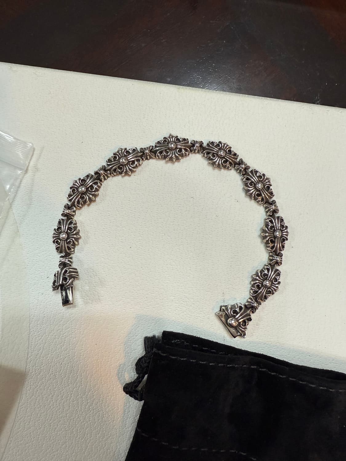 크롬하츠 정품 미니키퍼링크팔찌 국내백화점구매 오리지날  새상품급 인보이스 상품이미지3