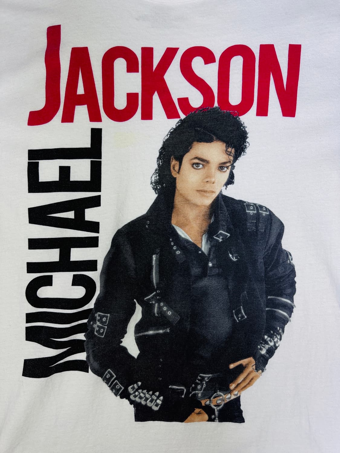 빈티지 마이클잭슨 배드 MICHAEL JACKSON BAD 티셔츠 L 상품이미지2