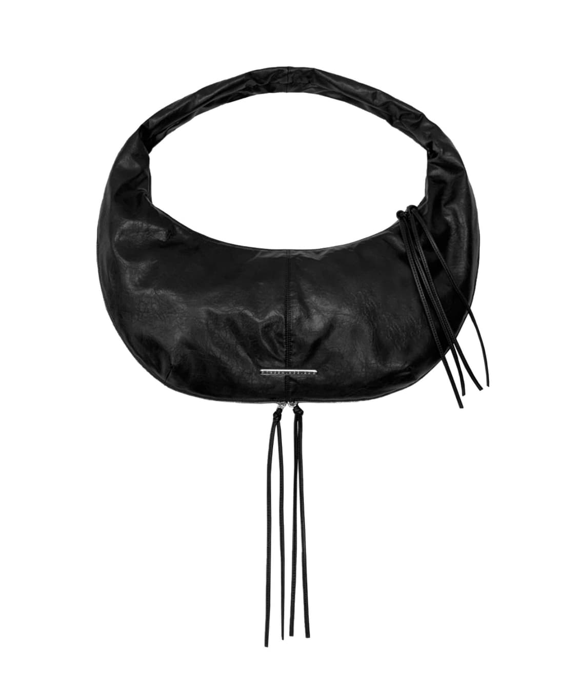 트리밍버드 Zipper Finishing Leather Hobo Bag 상품이미지1
