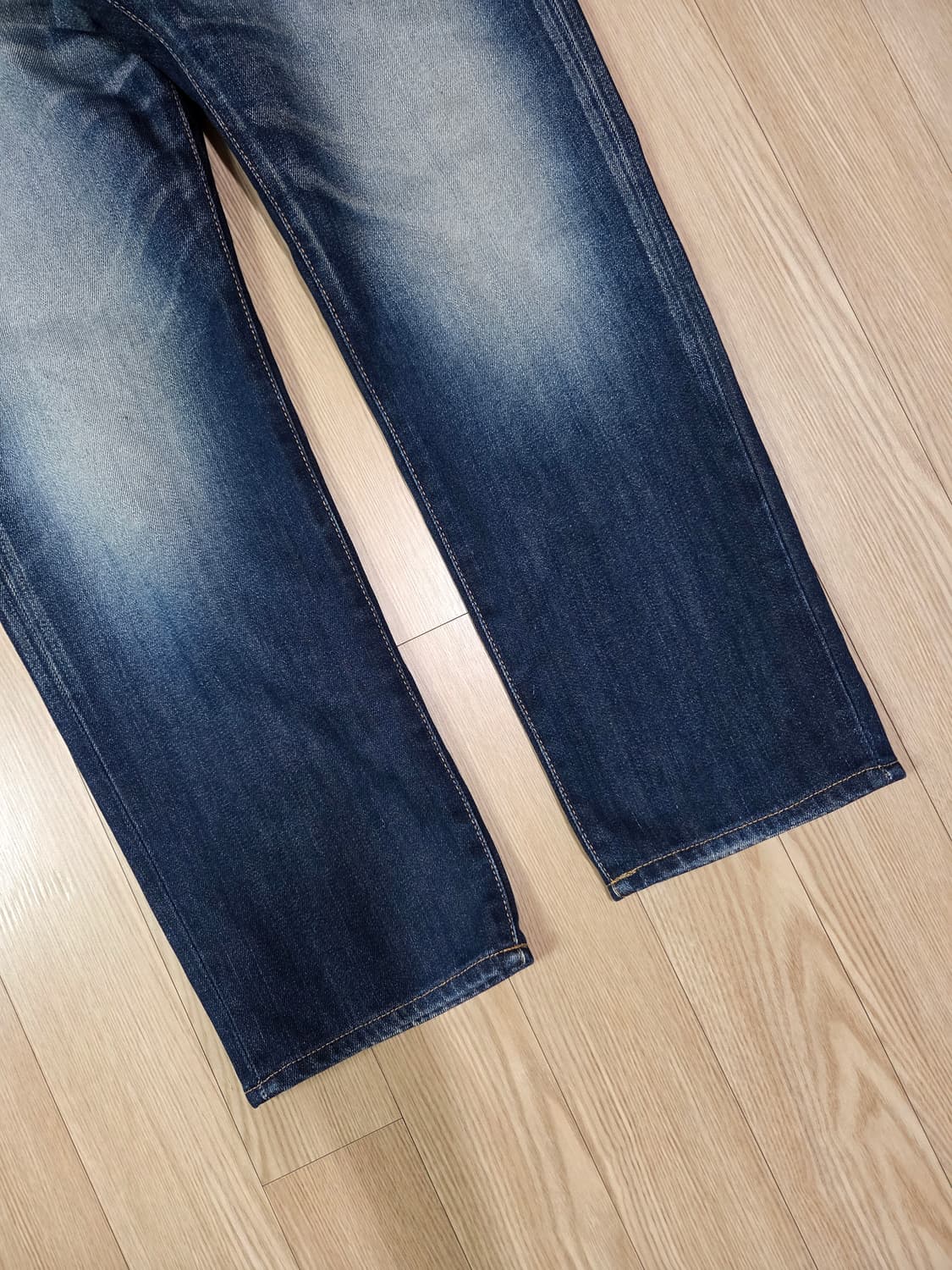 에드윈 재팬 메이드 블루 워싱 데님 팬츠 상품이미지4