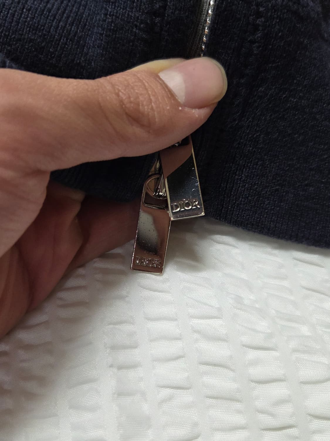 디올 오블리크 케시미어 후드집업 세트 상품이미지6