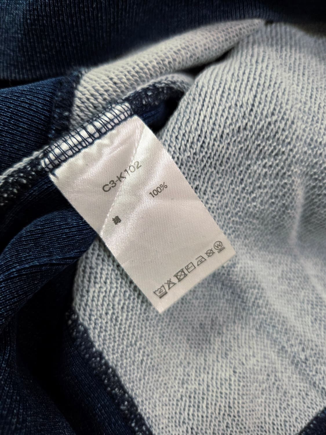 챔피온 리버스 위브 인디고 후드 티셔츠 상품이미지10