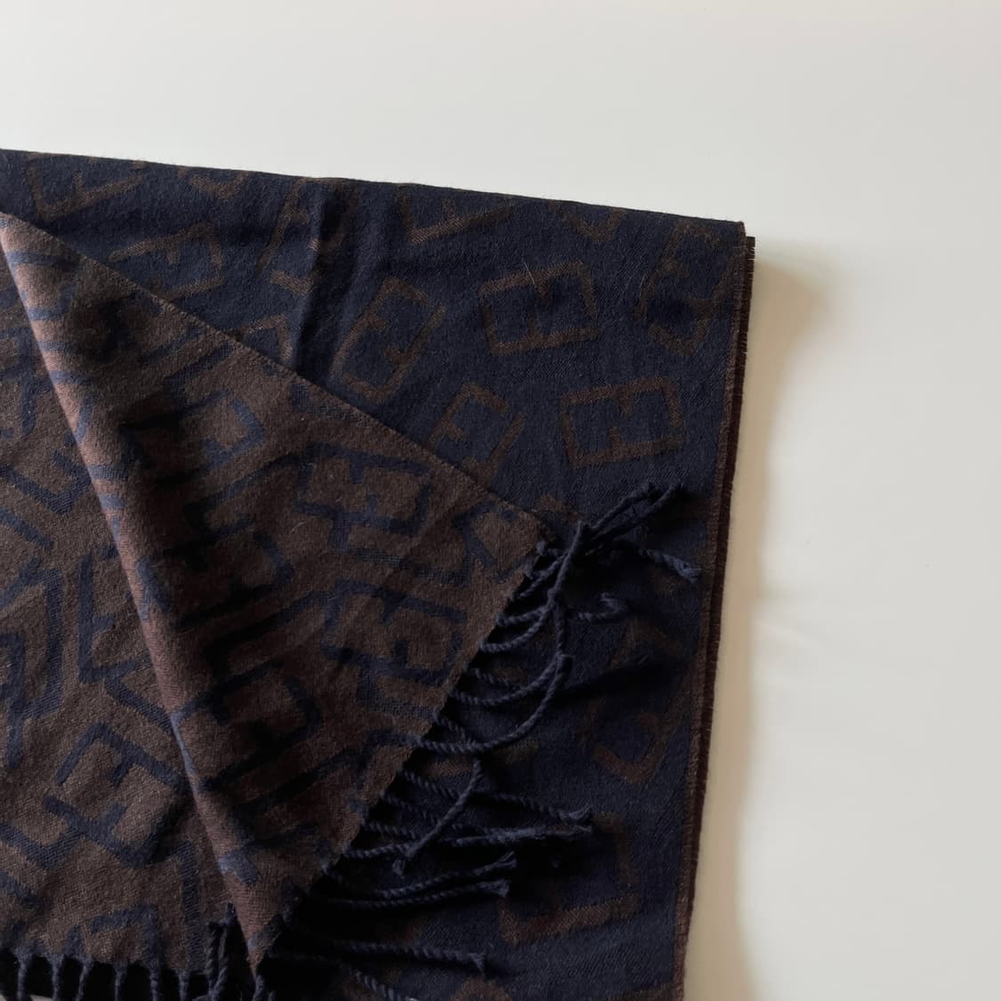 FENDI cravatte 80's reversible muffler 상품이미지5