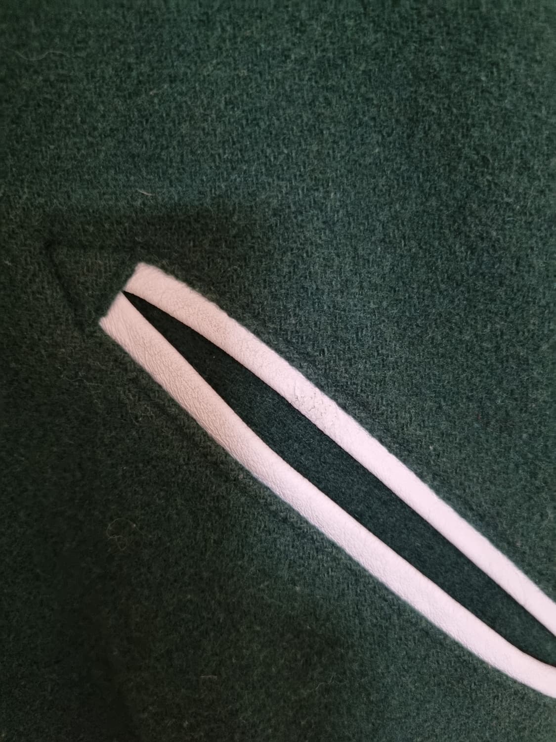 커버낫 가죽콤비 야구점퍼 (누빔안감) 상품이미지4