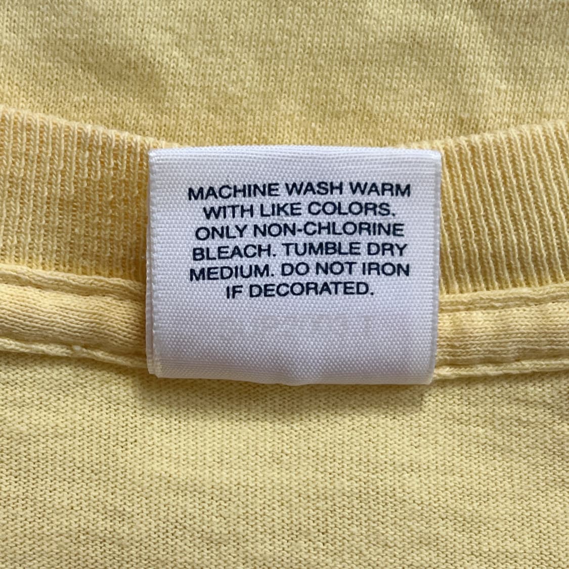 슈프림 2004 Molodkin 펜 박스로고 티셔츠 옐로우 상품이미지5