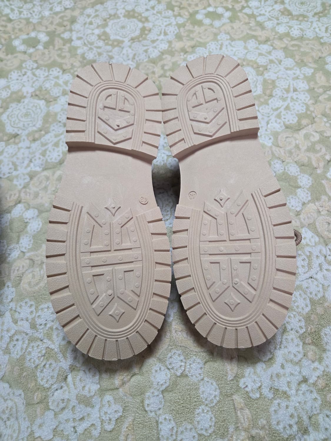 브라운 가죽 캐주얼 운동화270 상품이미지4