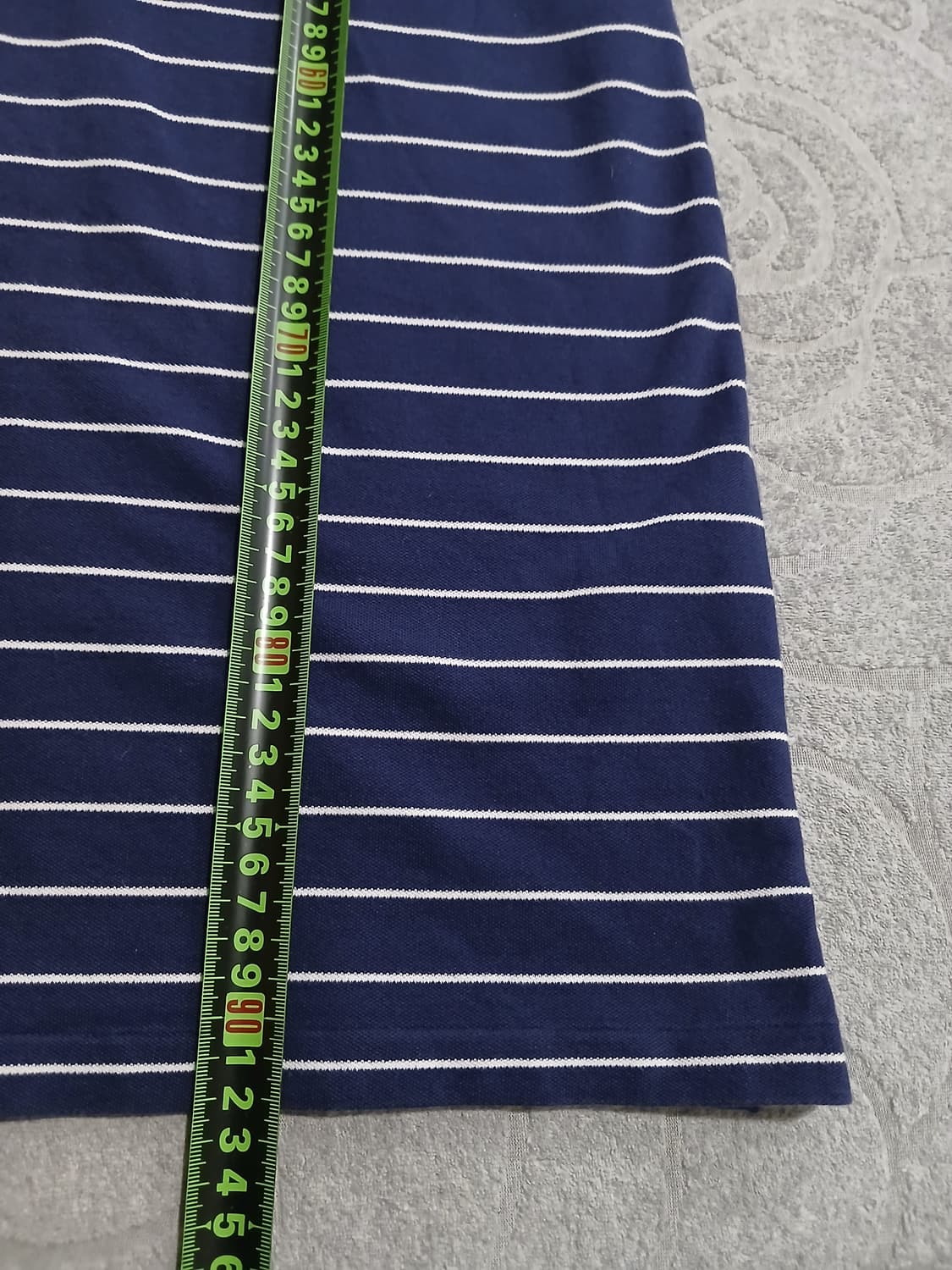 폴로 랄프로렌 스트라이프 반팔 카라 원피스 XL 상품이미지10