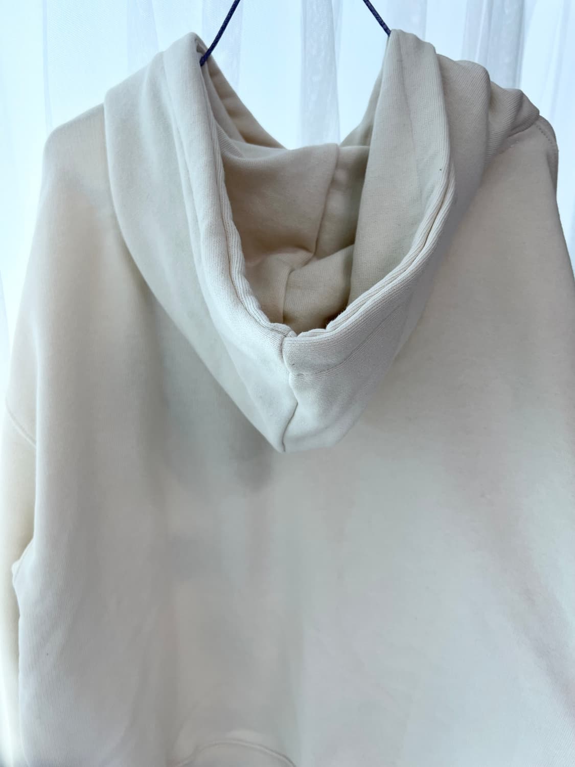 후드후드 멀티 로고 아플리케 후드 아이보리 상품이미지5