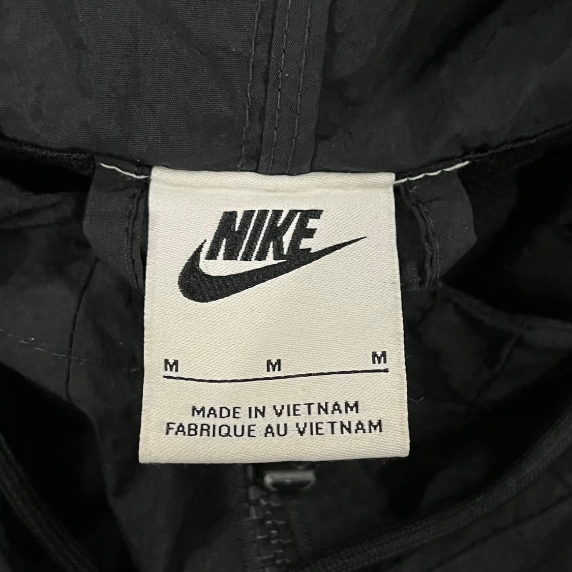 [정품/M] 나이키 블랙 후드 바람막이 자켓 b8 상품이미지5