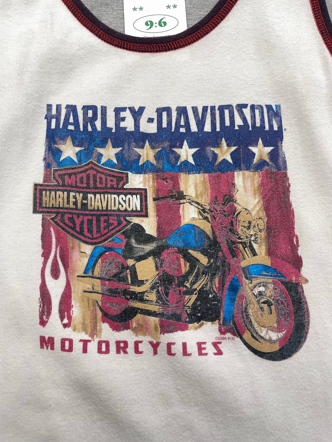 (XL) USA Harley Davidson 할리 슬리브리스 상품이미지7