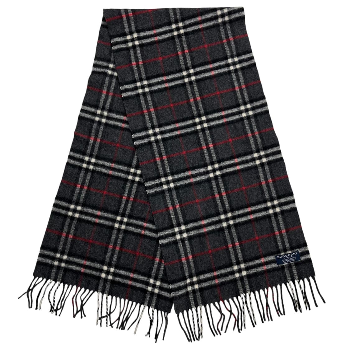 버버리 그레이 노바체크 캐시미어 머플러 상품이미지3