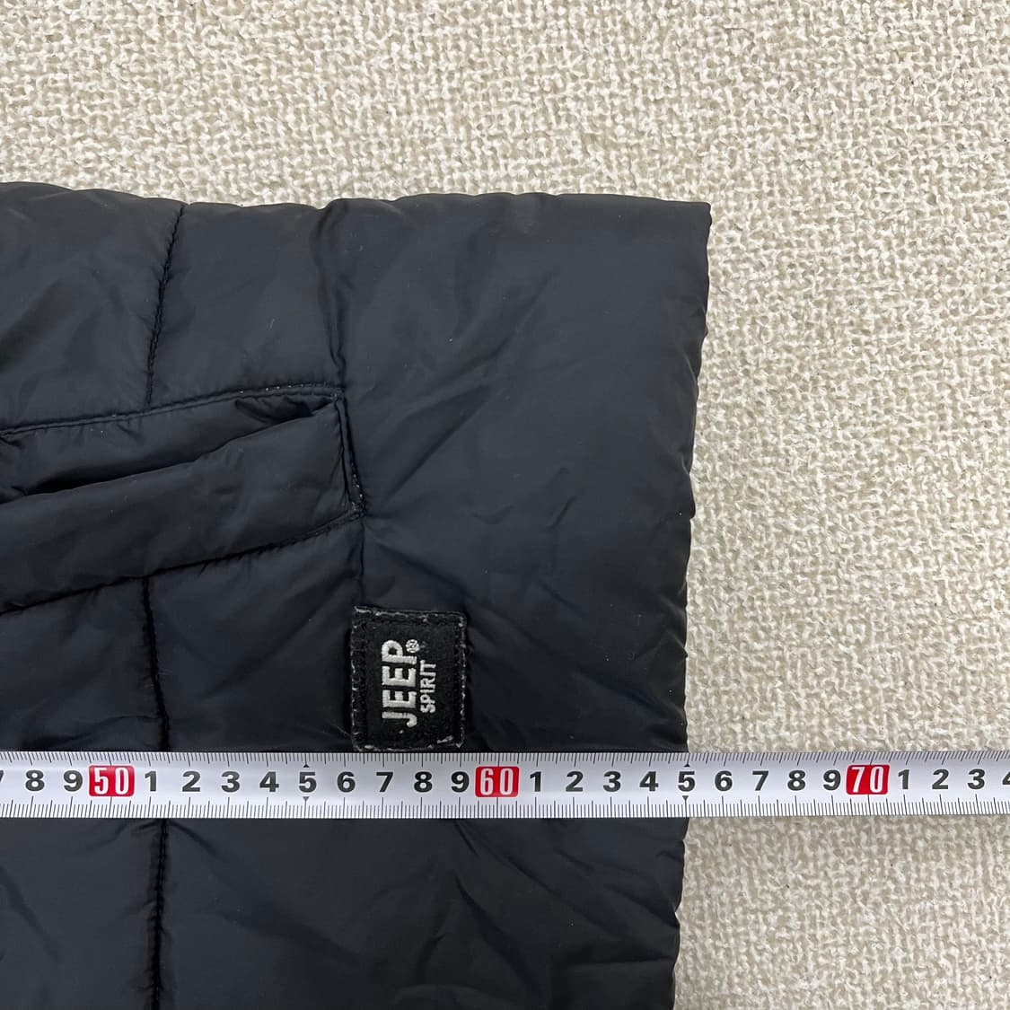 XL 지프 블랙 패딩 조끼 베스트 0126M 상품이미지5