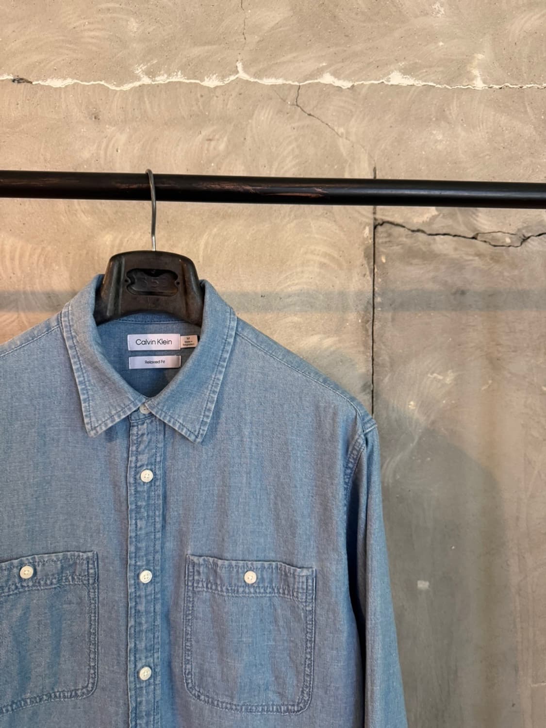 캘빈클라인 데님 셔츠 100 상품이미지2