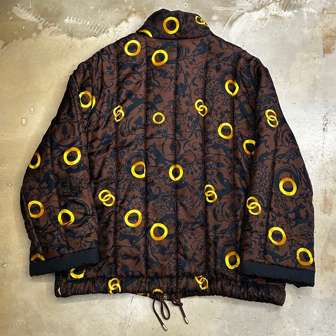 42 셀린느 퀄팅 사파리 브라운 패딩점퍼 상품이미지3