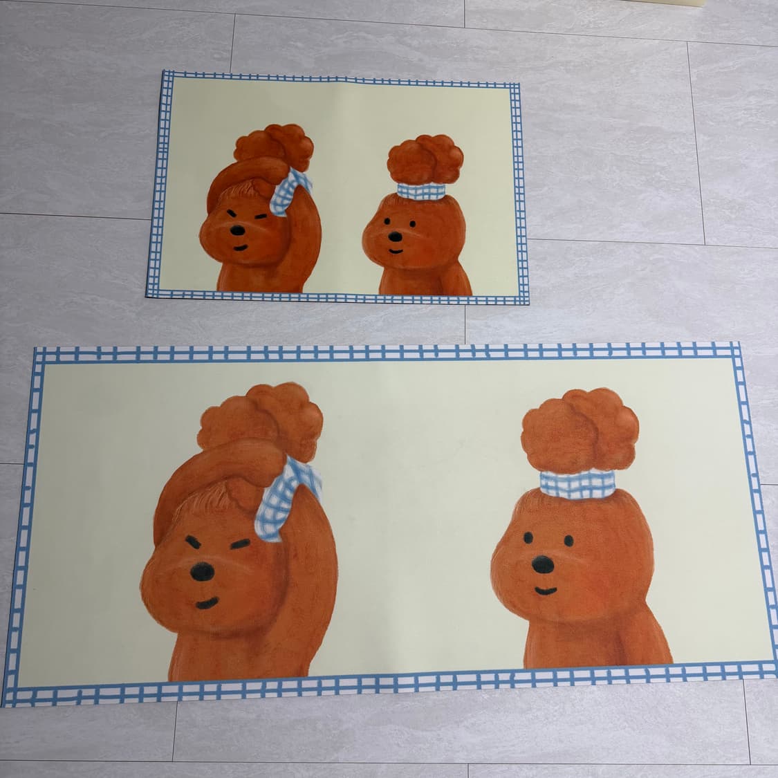 이티씨 뚜누 Hair Style 소프트 규조토 발매트, 주방매트 상품이미지1