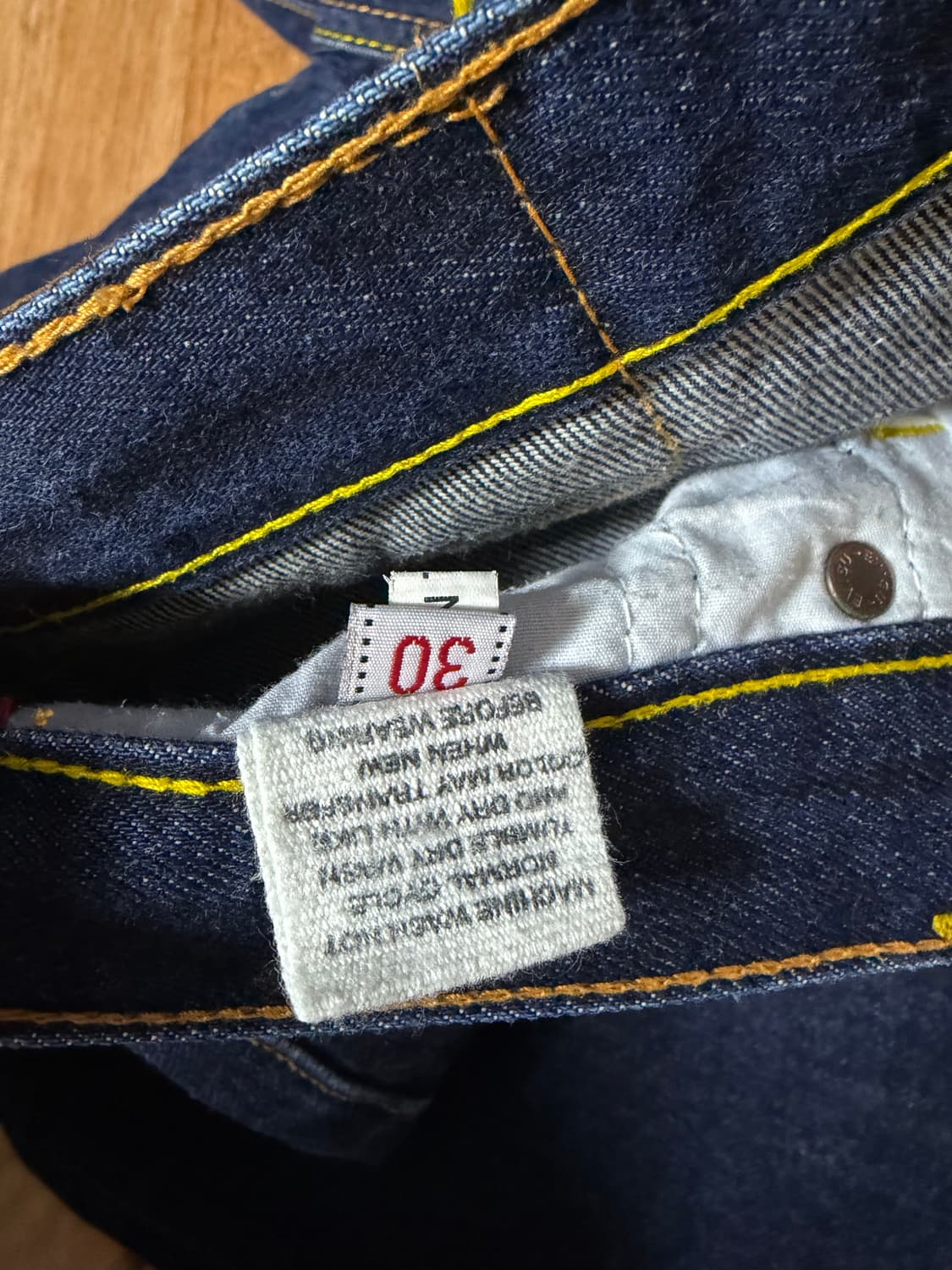 EVISU 데님 바지 상품이미지4