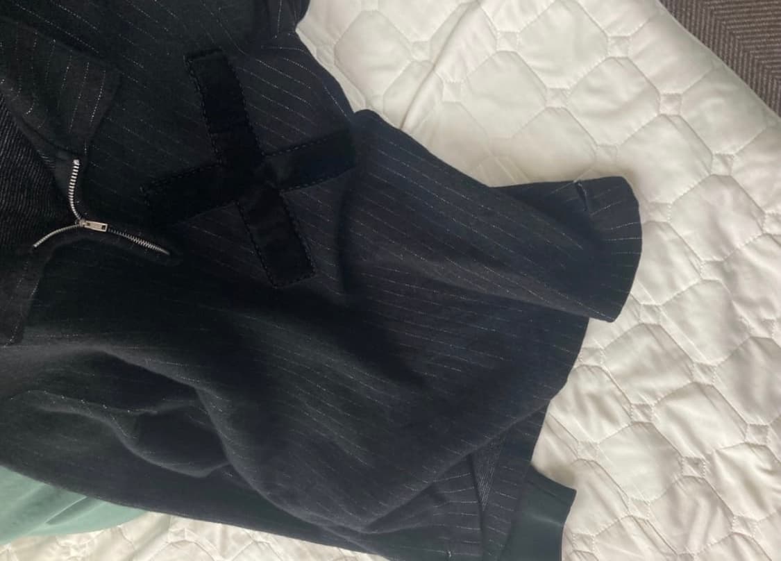 06ss 꼼데가르송 쿼터 집업 슬리브 s 상품이미지2