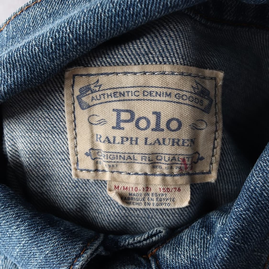 폴로 랄프 로렌 데님 자켓 M(10-12) 상품이미지5