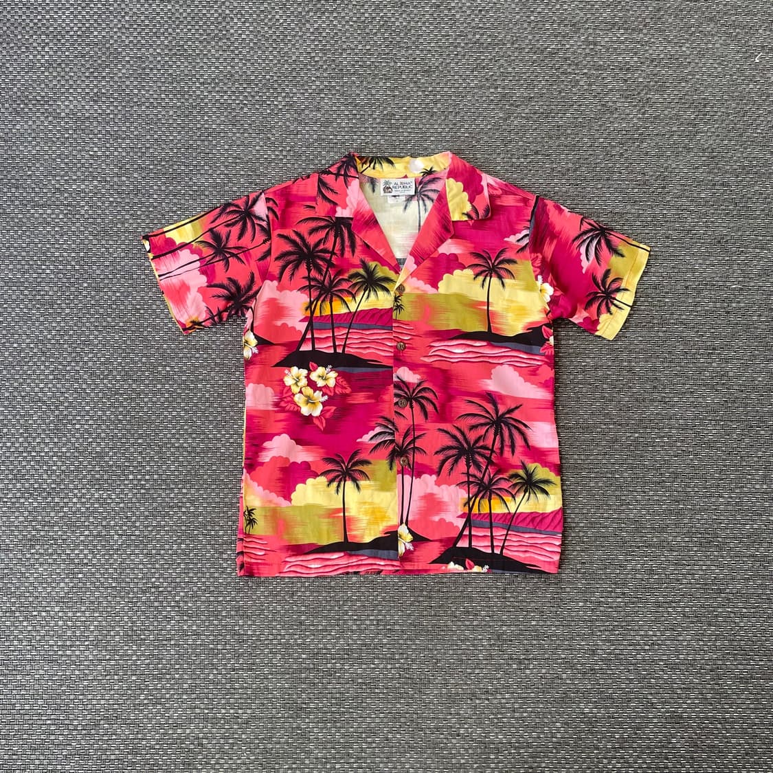 키즈 알로하 리퍼블릭 하와이안 반팔 셔츠 8 상품이미지1