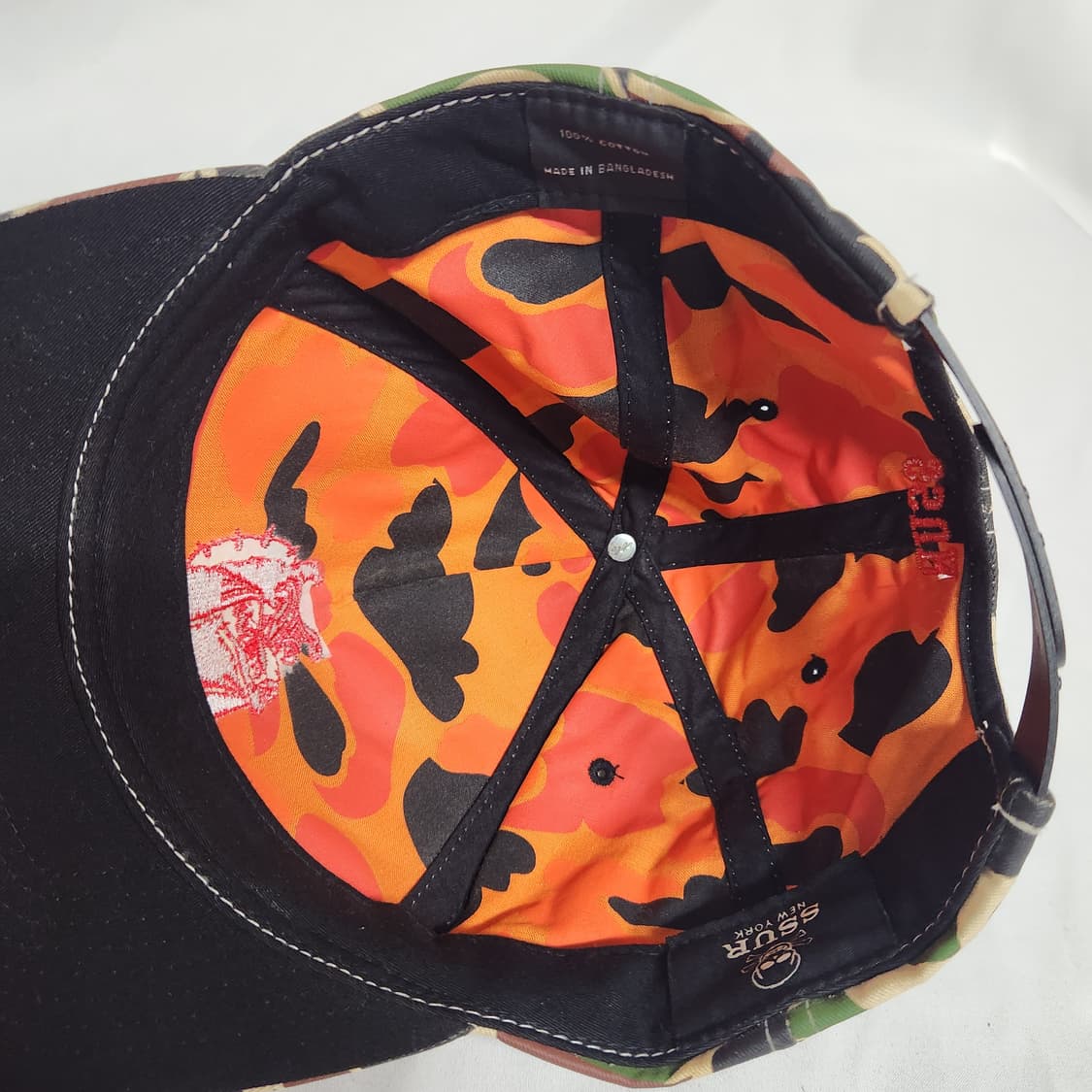 H512 [F] SSUR New York 카모 불독 스냅백
 상품이미지5