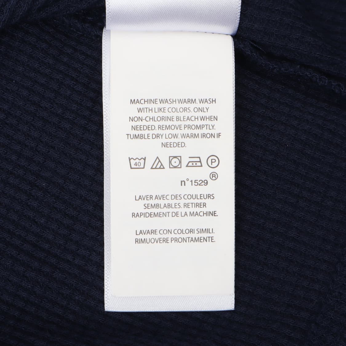 폴로 랄프로렌 네이비 와플 롱슬리브 티셔츠 상품이미지10