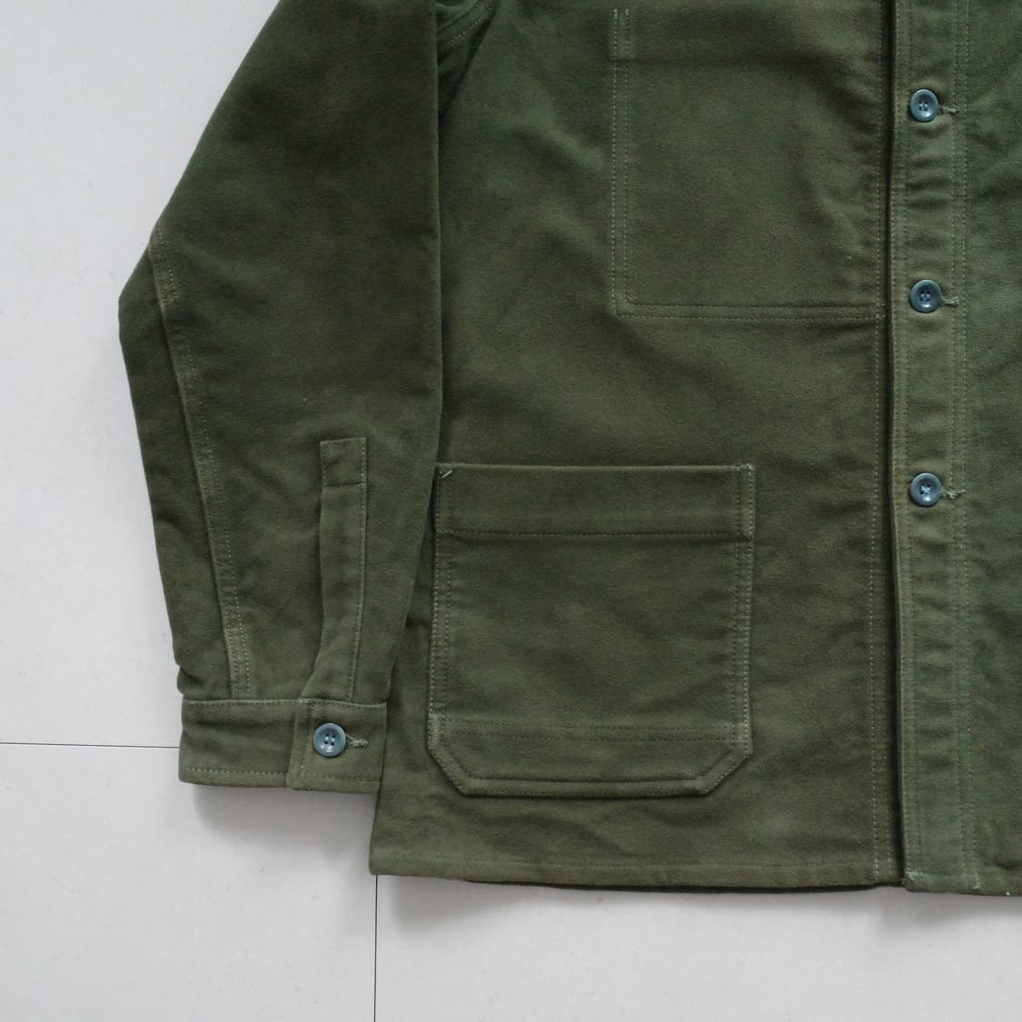 캡틴산토르 이탈리아 생산 몰스킨 초어 워크 자켓 M 상품이미지6