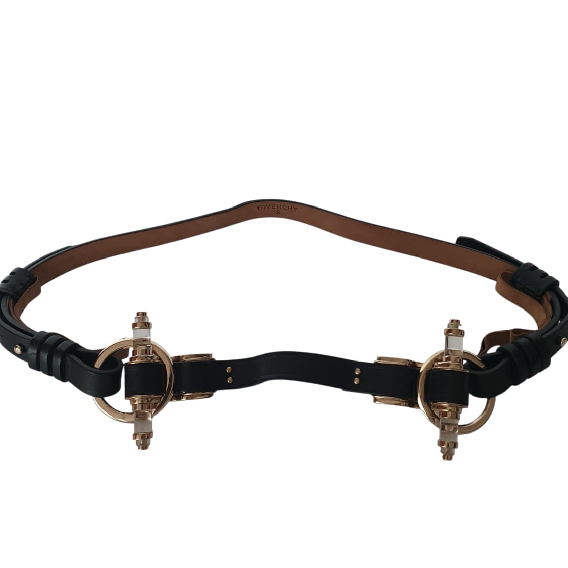 지방시 옵세디아 벨트 S / 골드 하드웨어 / 희소 아카이브 상품이미지1