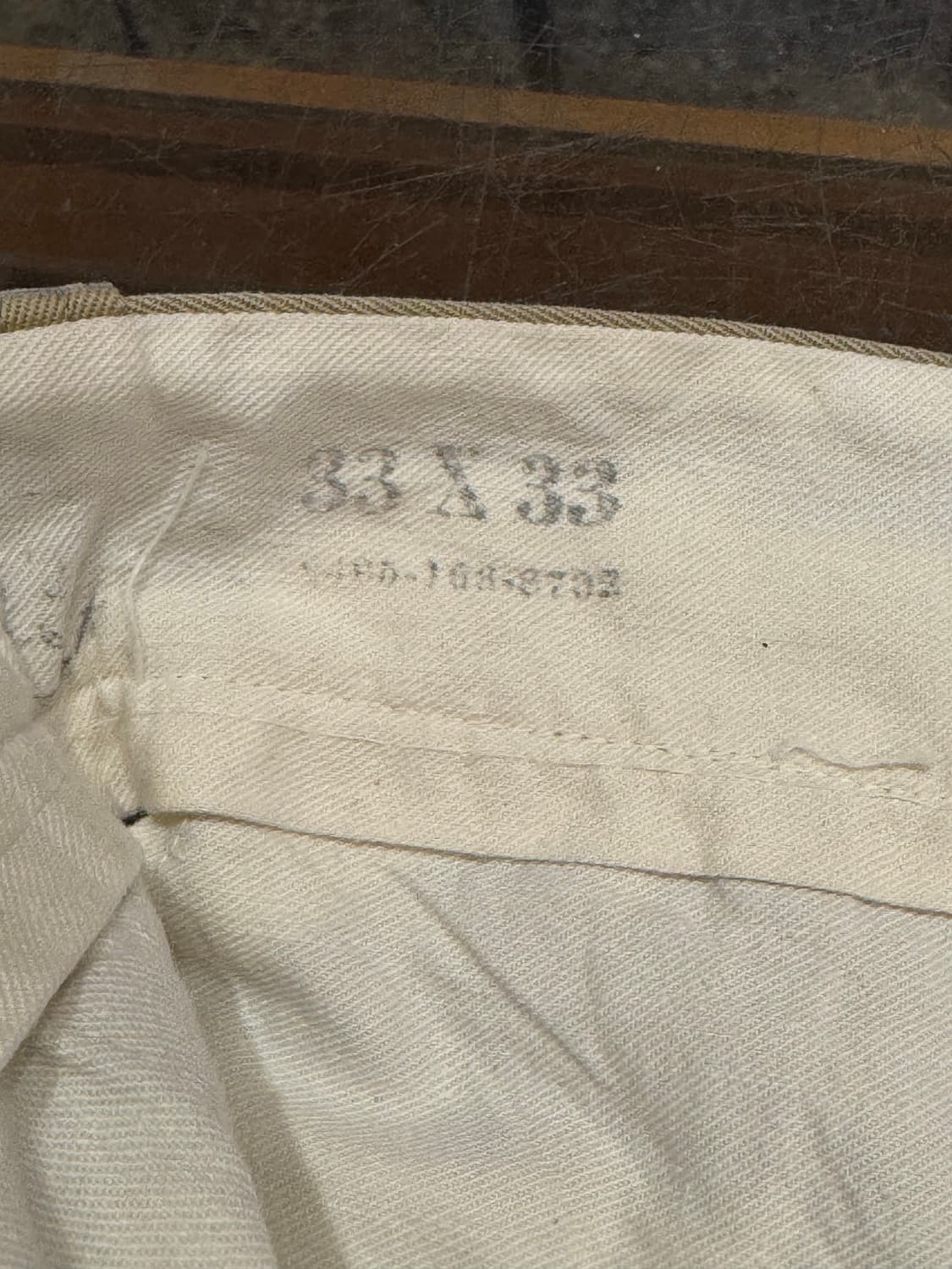50s 오리지널 오피서 치노팬츠 (33) 상품이미지5