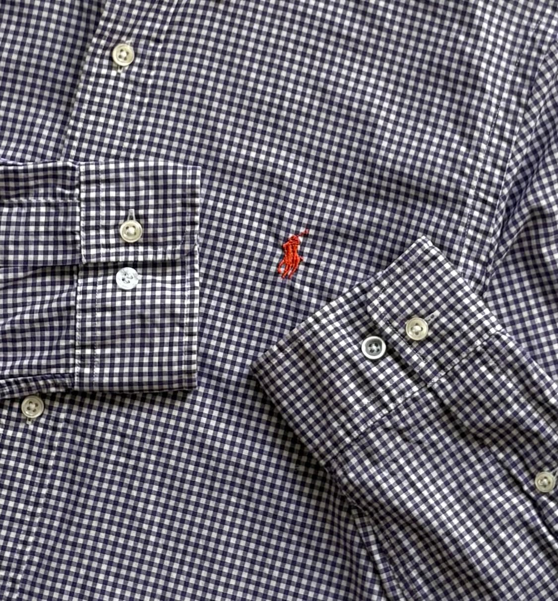 Polo 폴로랄프로렌 깅엄 체크 셔츠 상품이미지3