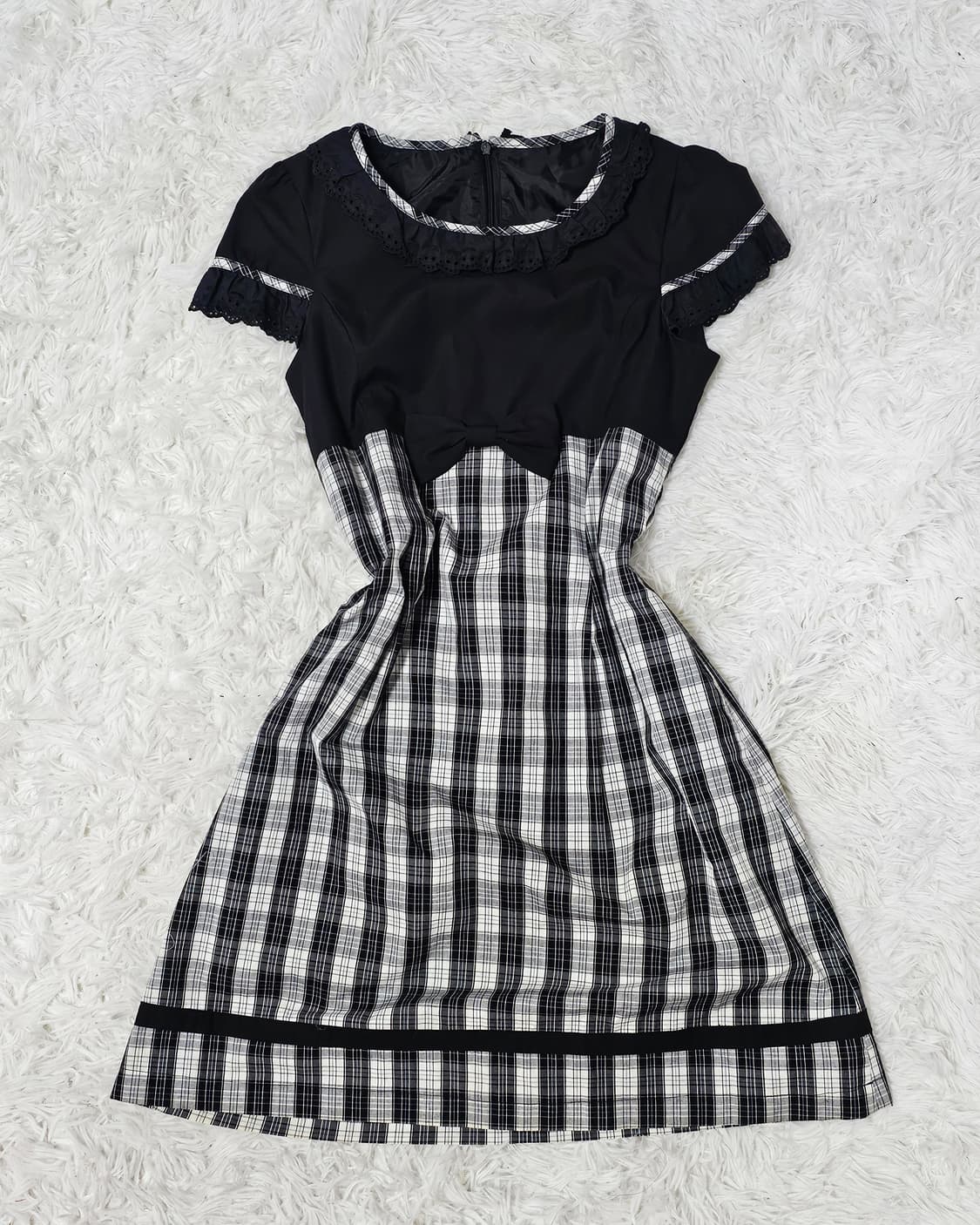 Romantic lovely ribbon dress 상품이미지4